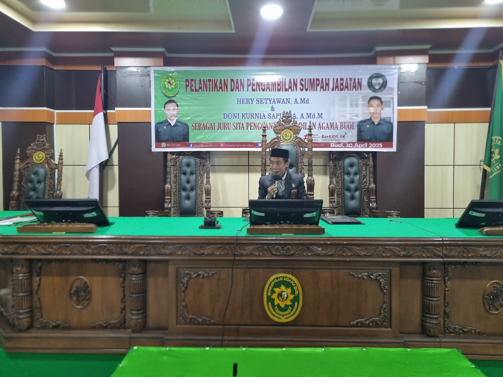 Sambutan Ketua Jurusita