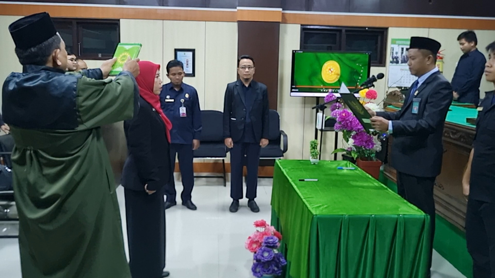 Pelantikan Kasubag Kepegawaian